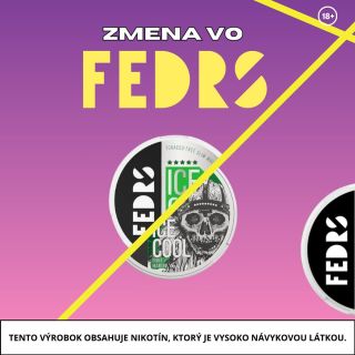 NOVINKY VO FEDRS ‼️ Prišli nové dizajny, nové príchute, ale ceny ostávajú rovnaké. 💸 Staré prevedenia môžete ešte v...
