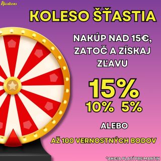 AHOJ MARTIN! 🤗 Od 19.2.2025 do 14.3.2025 prebieha u nás v martinskej prevádzke na M. R. Štefánika (vedľa Kocúra) koleso...